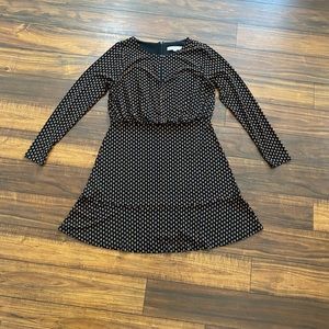 8 Loft Long Sleeve Above the Knee Dress